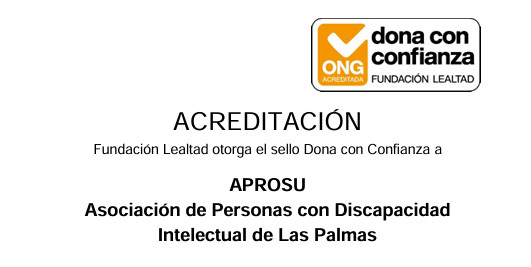 La Asociación APROSU renueva el sello “Dona con Confianza” de la ...